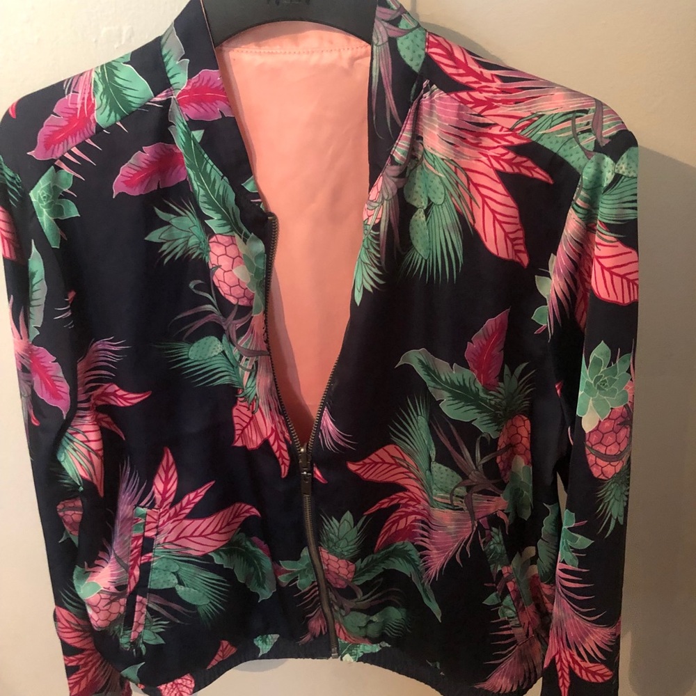 Reversible Blazer from Gap Hawaiian/Coral